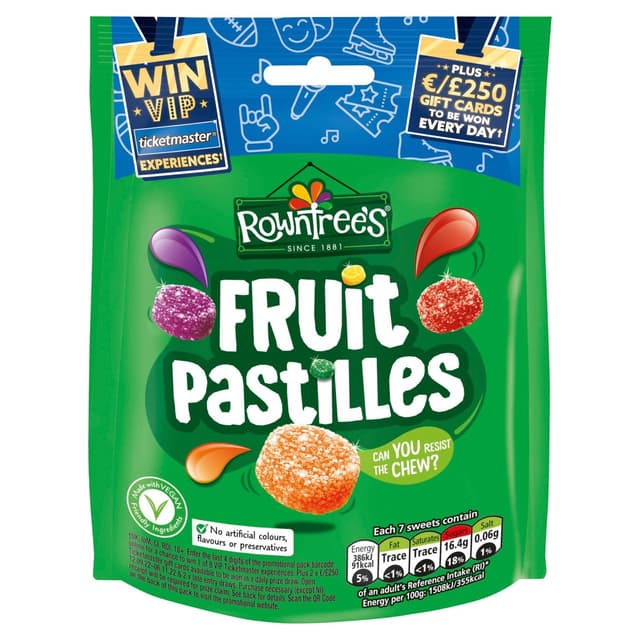 Fruit Pastilles Vegan