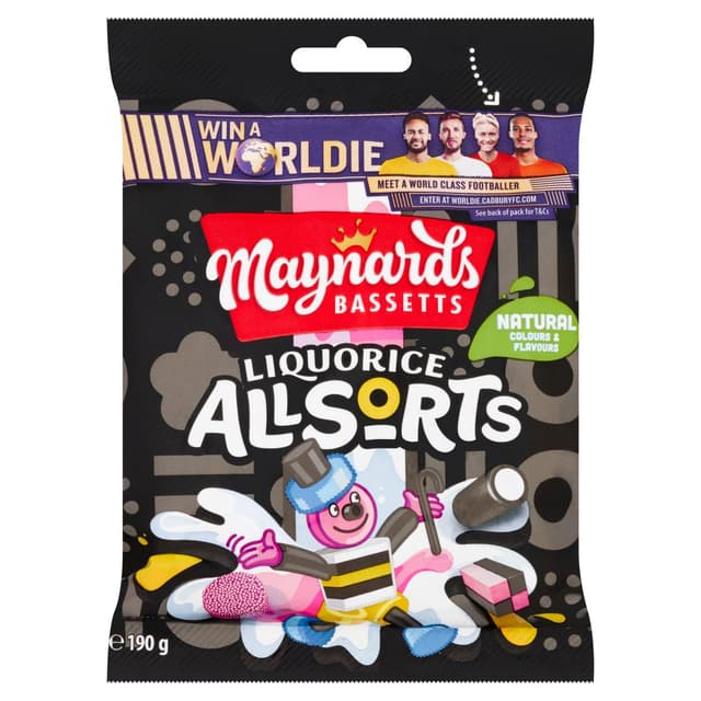 Liquorice Allsorts Sweets Bag
