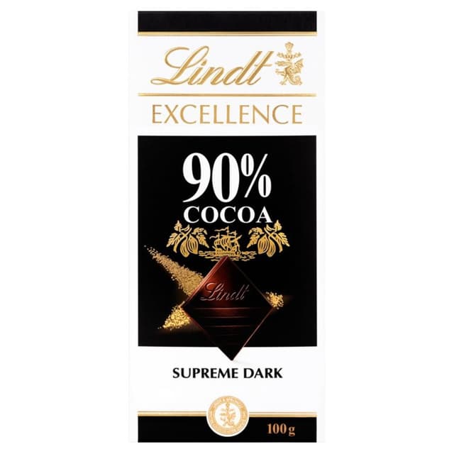 90% Dark Supreme Chocolate Bar