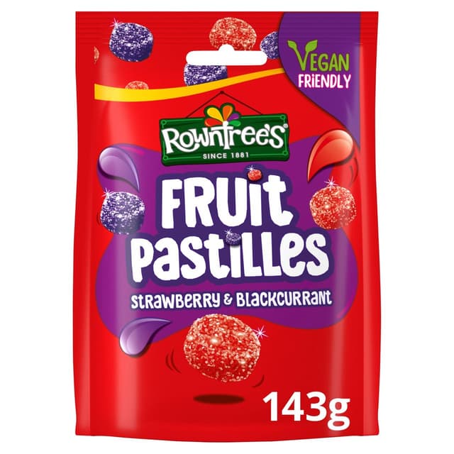 Fruit Pastilles Strawberry & Blackcurrant