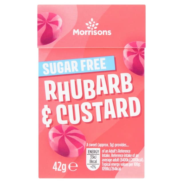 Sugar Free Rhubarb & Custard