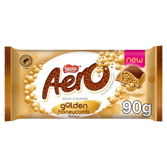 Golden Honeycomb Chocolate Sharing Bar