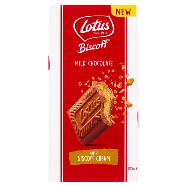 Milk Chocolate With Biscoff Cream