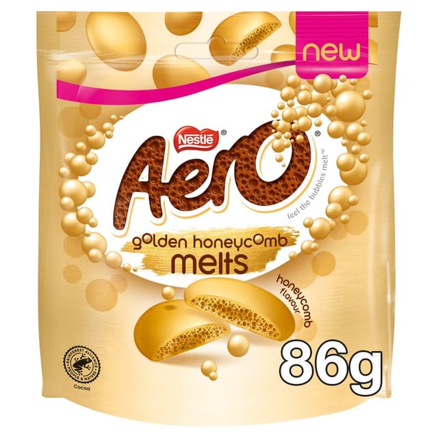 Melts Golden Honeycomb Chocolate Sharing Bag